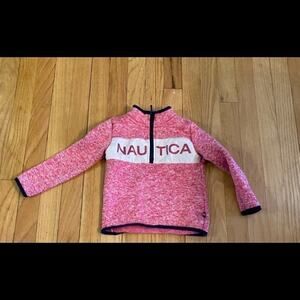 NAUTICA GIRLS 1/2 ZIP PULLOVER SIZE 3T
